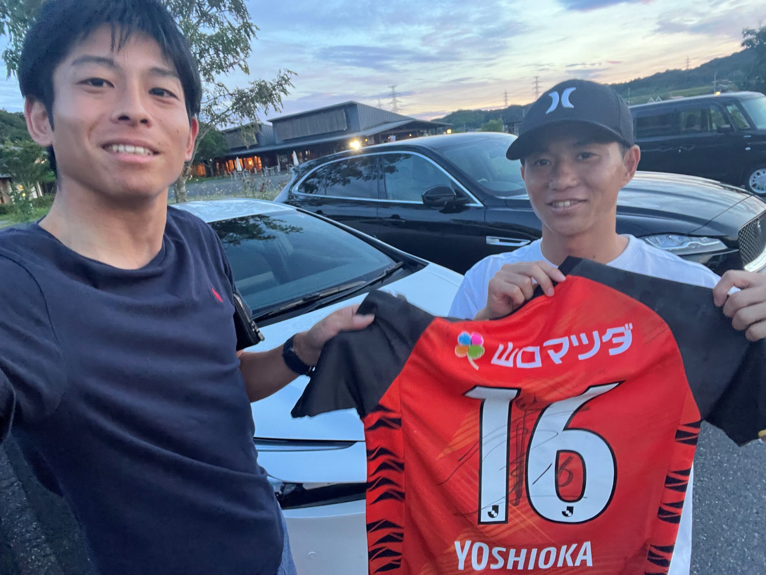 レノファ山口の吉岡雅和選手と - ささむら直也（なおや）公式サイト