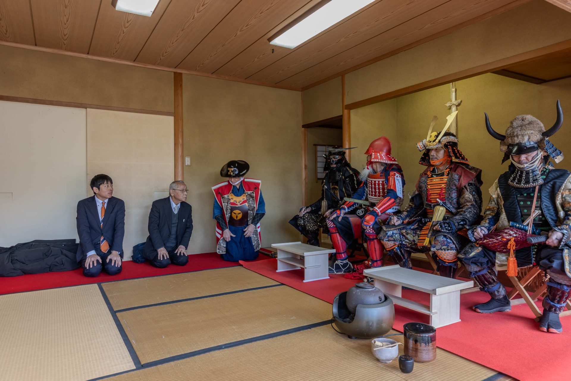 梅香る武者大茶会🍵